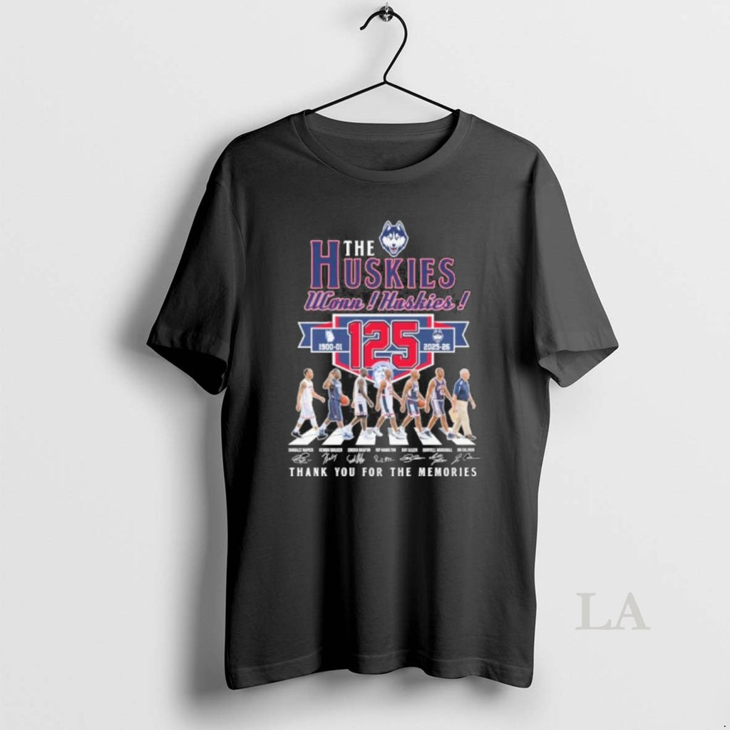 Original The Uconn Huskies Basketball Abbey Road 125 Season 1901 2026