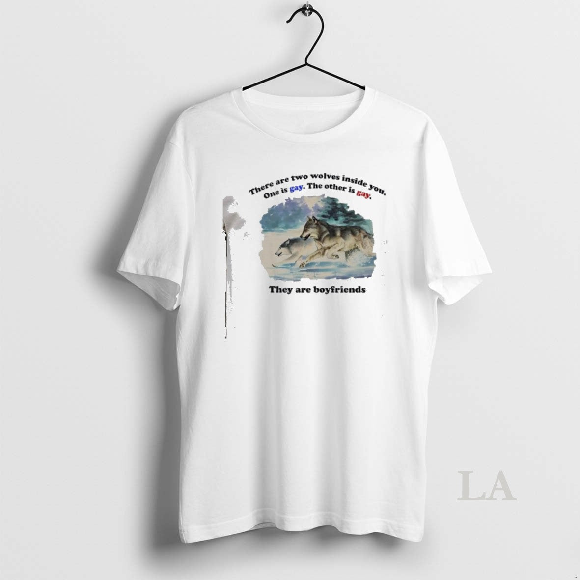 Original There Are Two Wolves Inside You They Are Boyfriends
