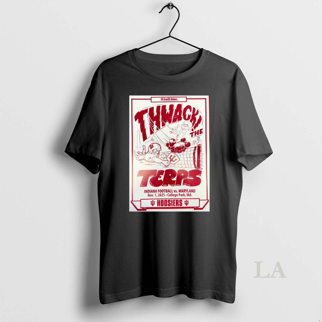 Original Thwack The Terps Indiana Football Vs Maryland November 1 2025 College Park Md