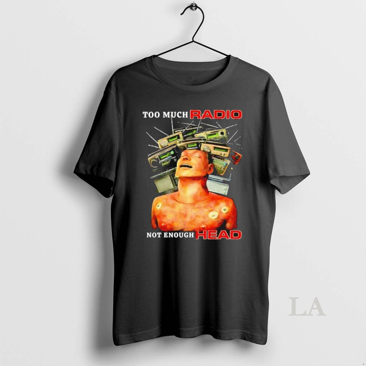 Original Too Much Radio Not Enough Head Graphic