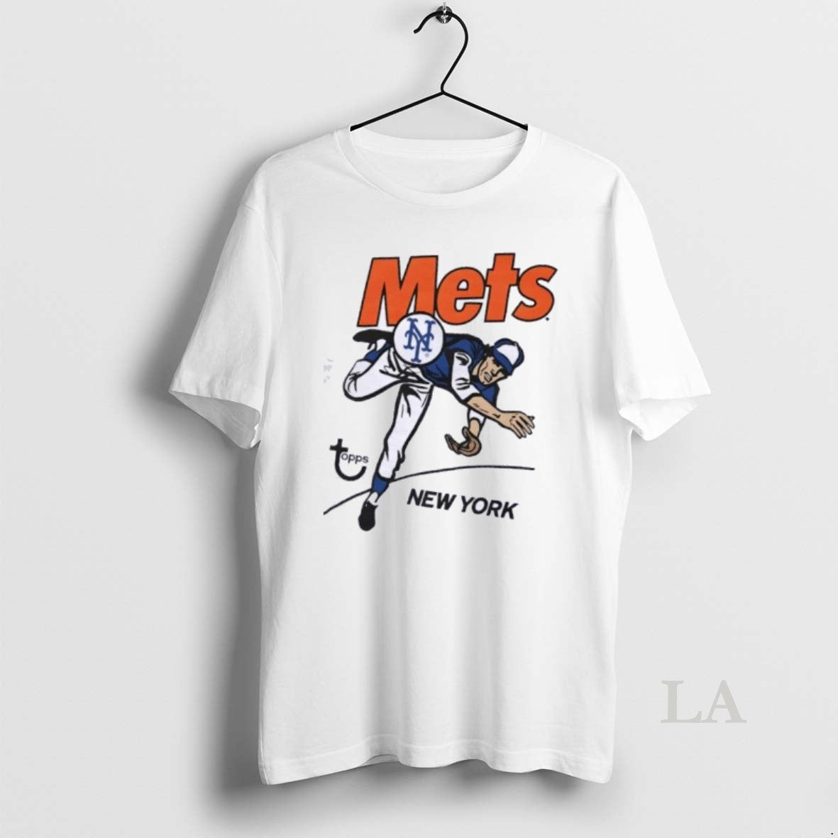 Original Topps New York Mets Raglan