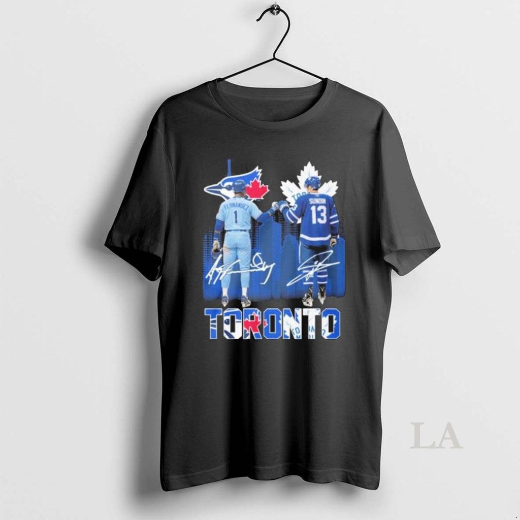 Original Toronto Tony Fernandez And Mats Sundin