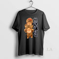 Original Two Monchhichi Monkeys Sitting On Shoulders Bib Vintage