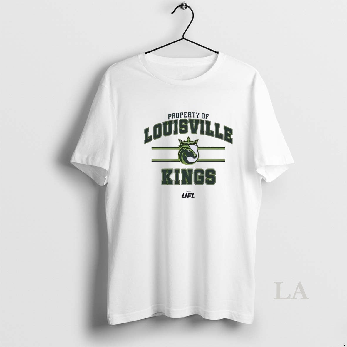 Original Ufl Property Of Louisville Kings