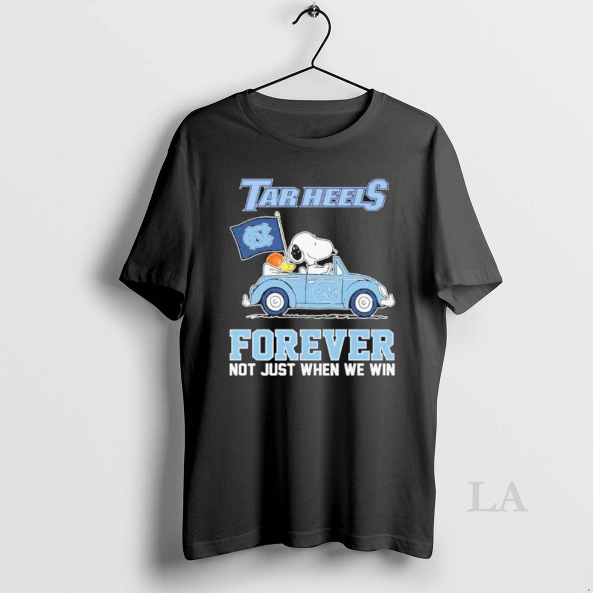 Original Unc Basketball X The Peanuts Driving Car Forever Not Just When We Win