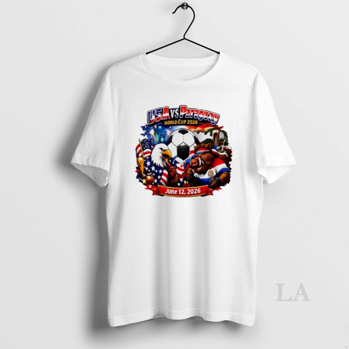 Original Usa Vs Paraguay 2026 World Cup Mascot