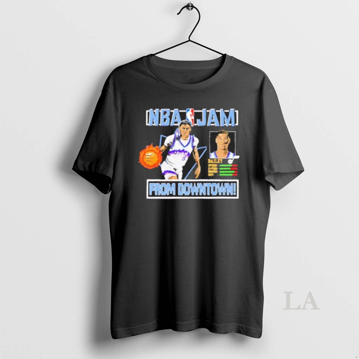 Original Utah Jazz Ace Bailey Nba Jam Christmas