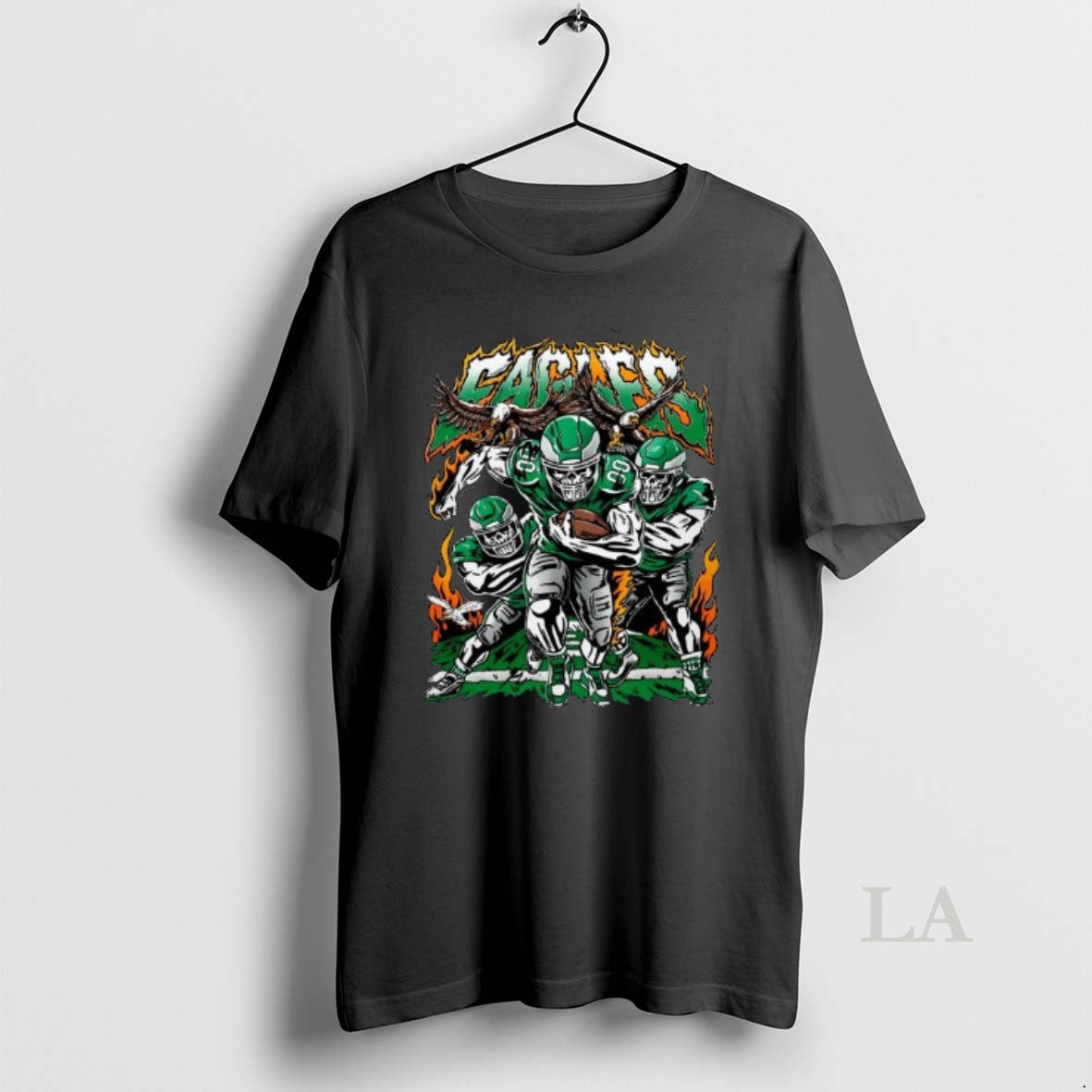 Original Warren Lotas X Philadelphia Eagles Fire The Cannons Skull Nfl