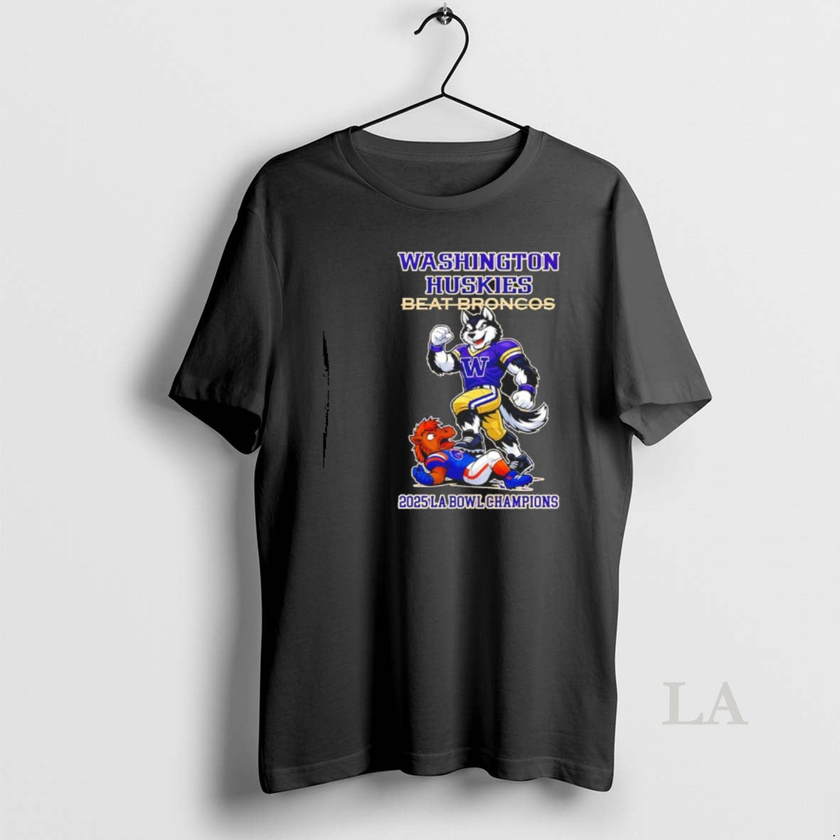 Original Washington Huskies Ncaa 2025 La Bowl Champions Game Mascots