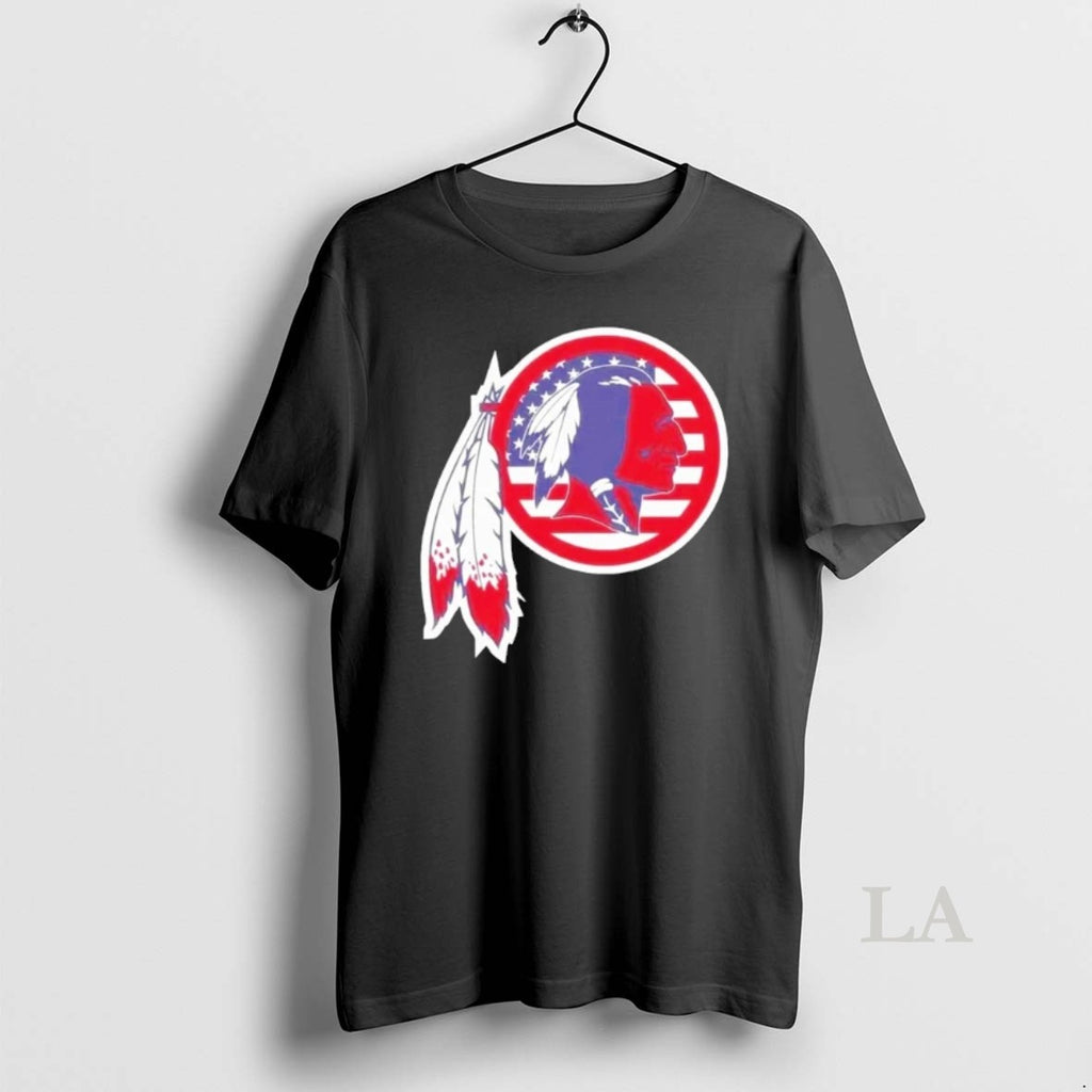 Original Washington Redskins American Flag Logo