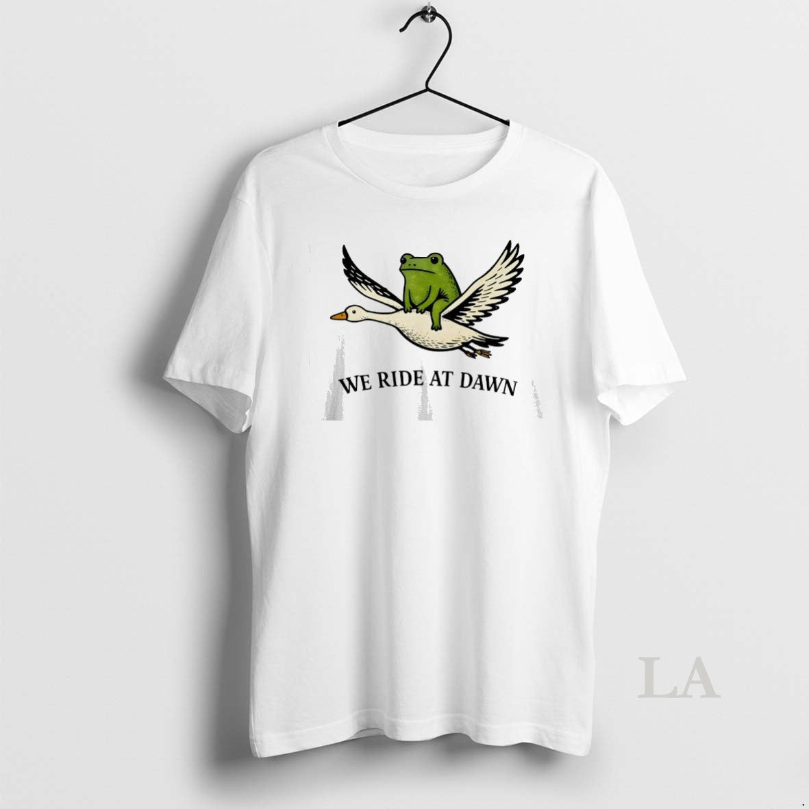 Original We Ride At Dawn Frog And Goose