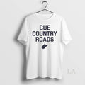 Original West Virginia Cue Country Roads Circle