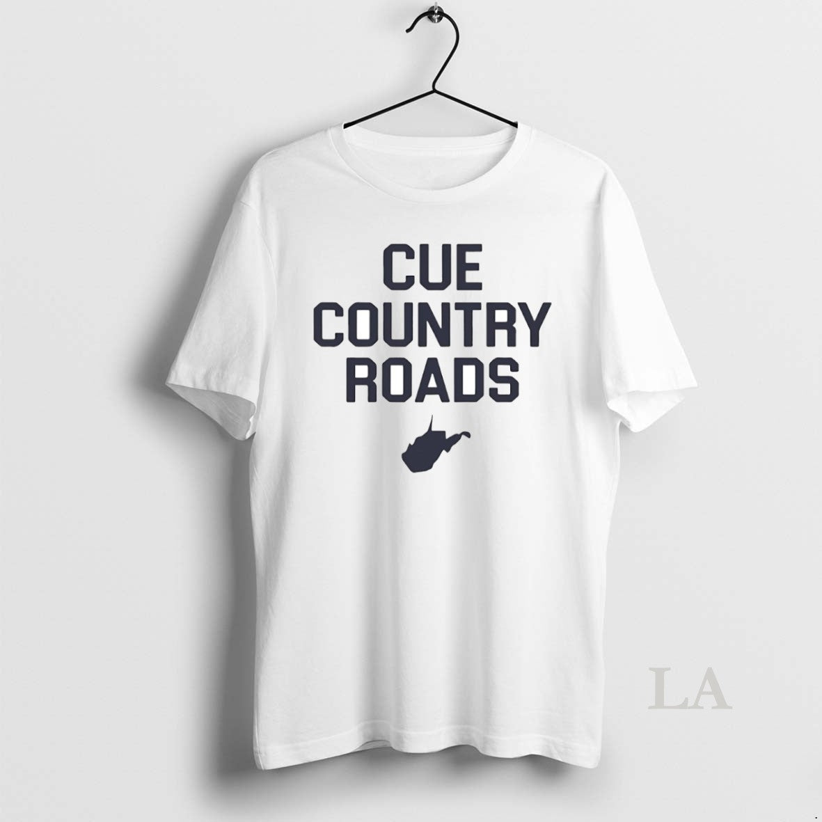 Original West Virginia Cue Country Roads Circle