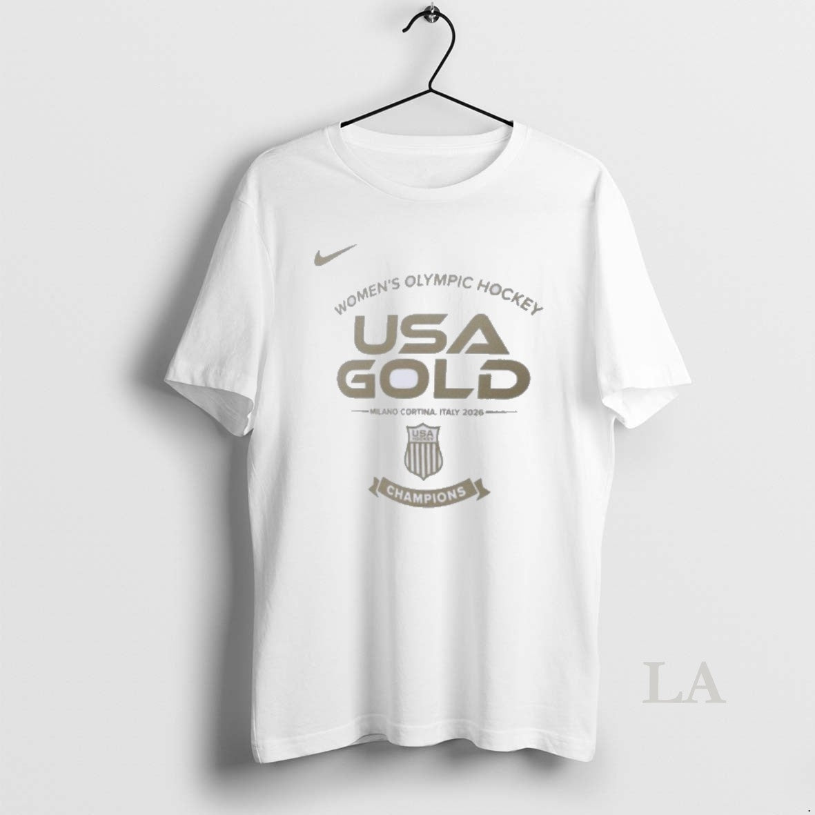Original Womens Usa Hockey Nike 2026 Winter Olympics Gold Medal Core