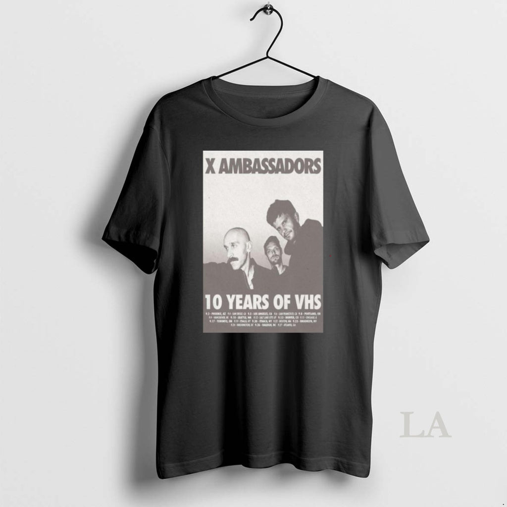 Original X Ambassadors 10 Years Of Vhs Tour 2025