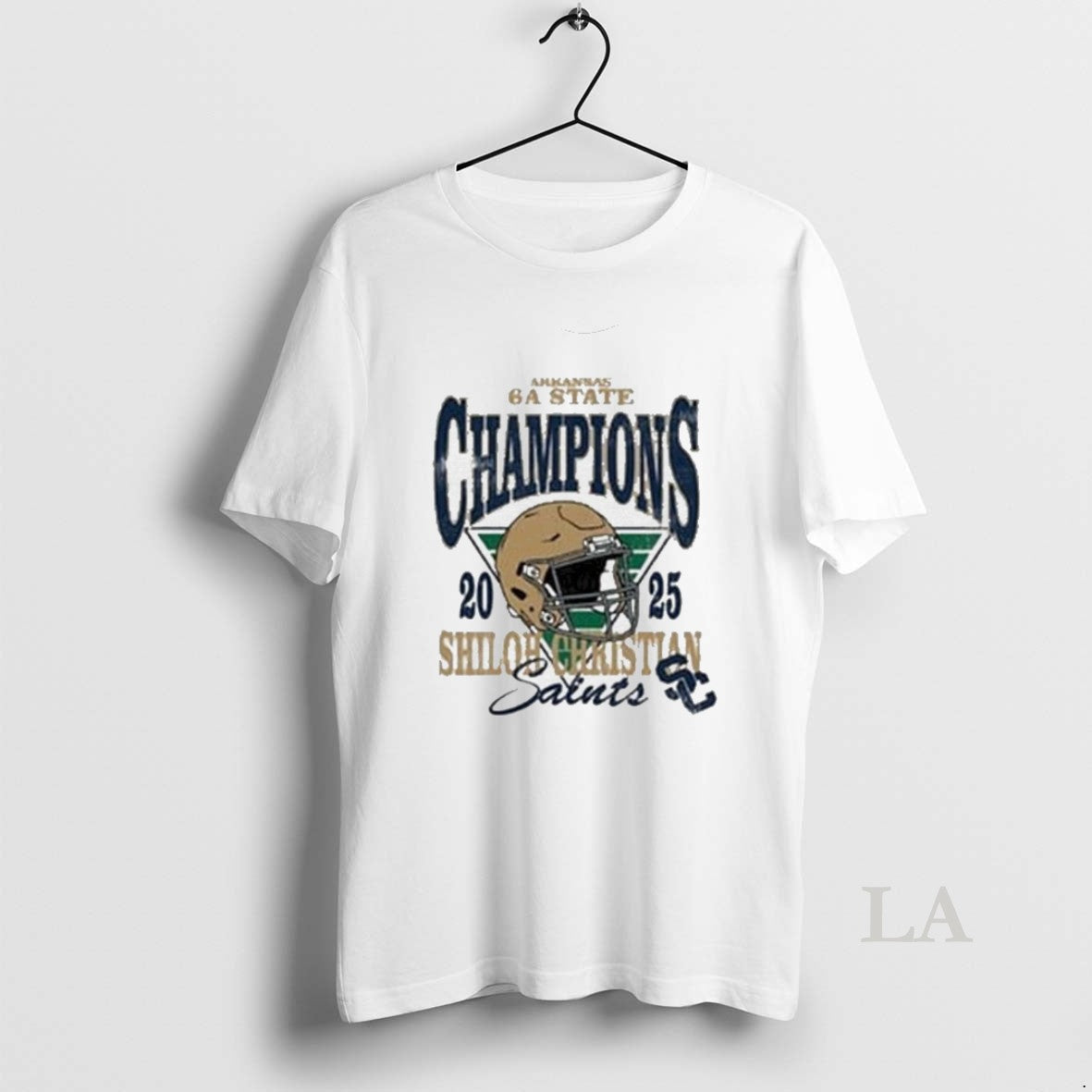 Original Arkansas 6a State Champions 2025 Shiloh Christian Saints Football Logo