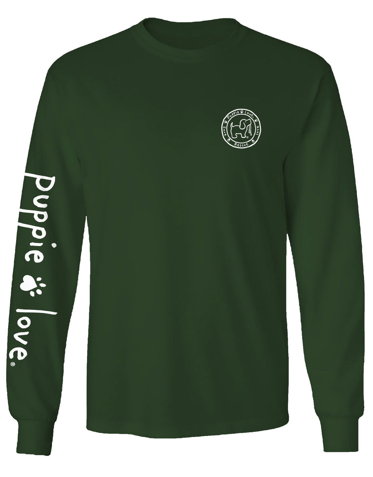 FOREST PATTERN PUP, ADULT LS