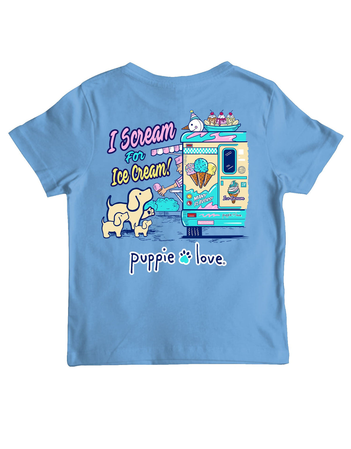 ICE CREAM TRUCK PUPS, YOUTH SS