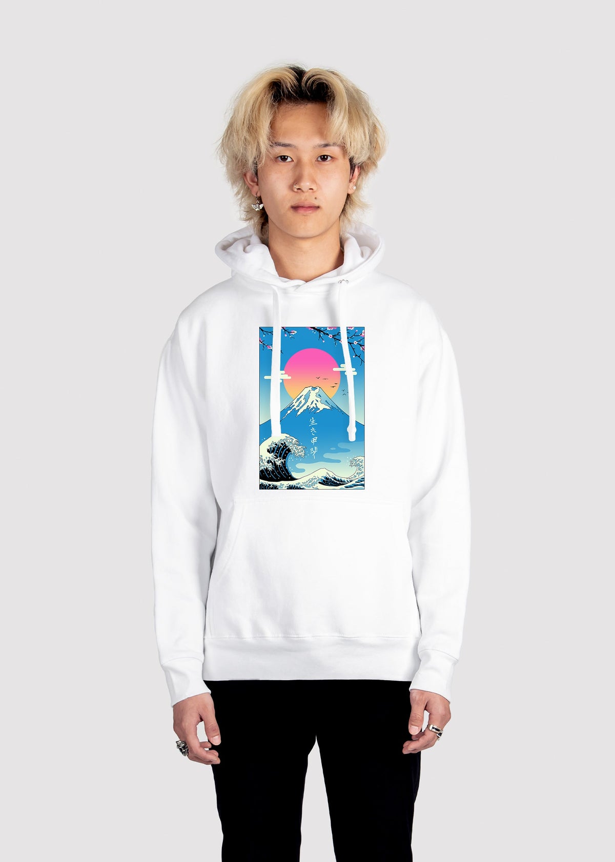 Pastel Relief Hoodie