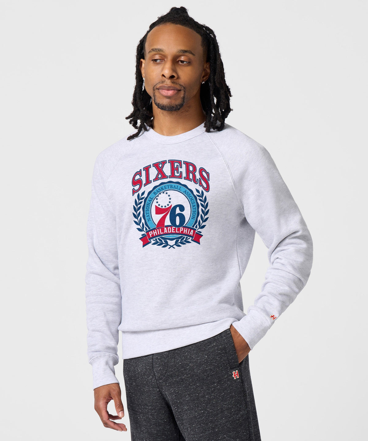 Philadelphia 76ers Crest Crewneck