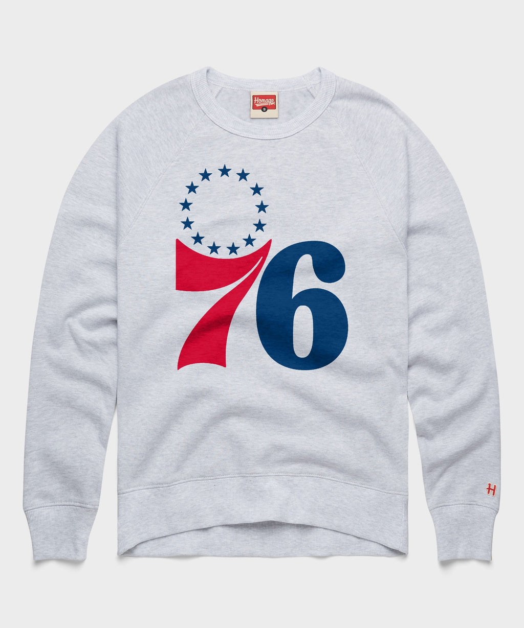 Philadelphia 76ers Logo Crewneck