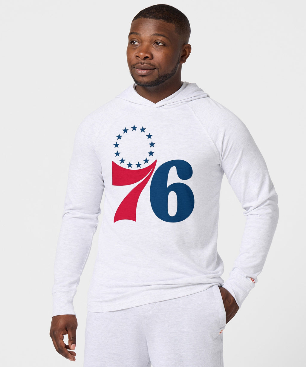 Philadelphia 76ers Logo Lightweight Hoodie