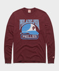 Philadelphia Phillies Helmet Long Sleeve Tee