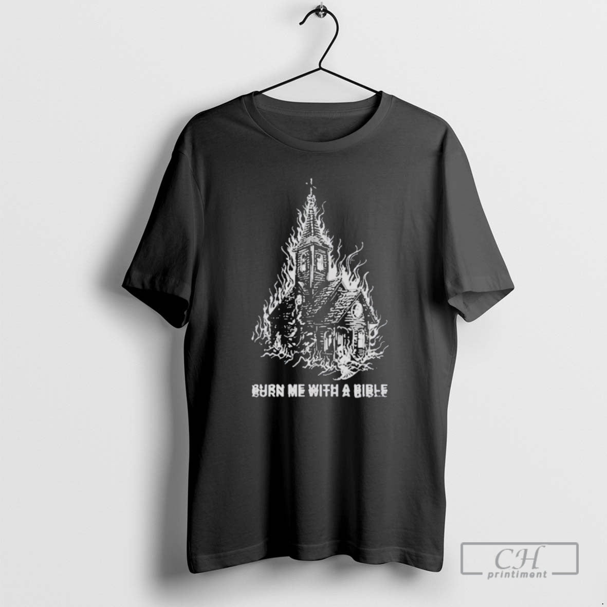 Premium Violent Vira Burn Me With A Bible Church Shirt Sweater