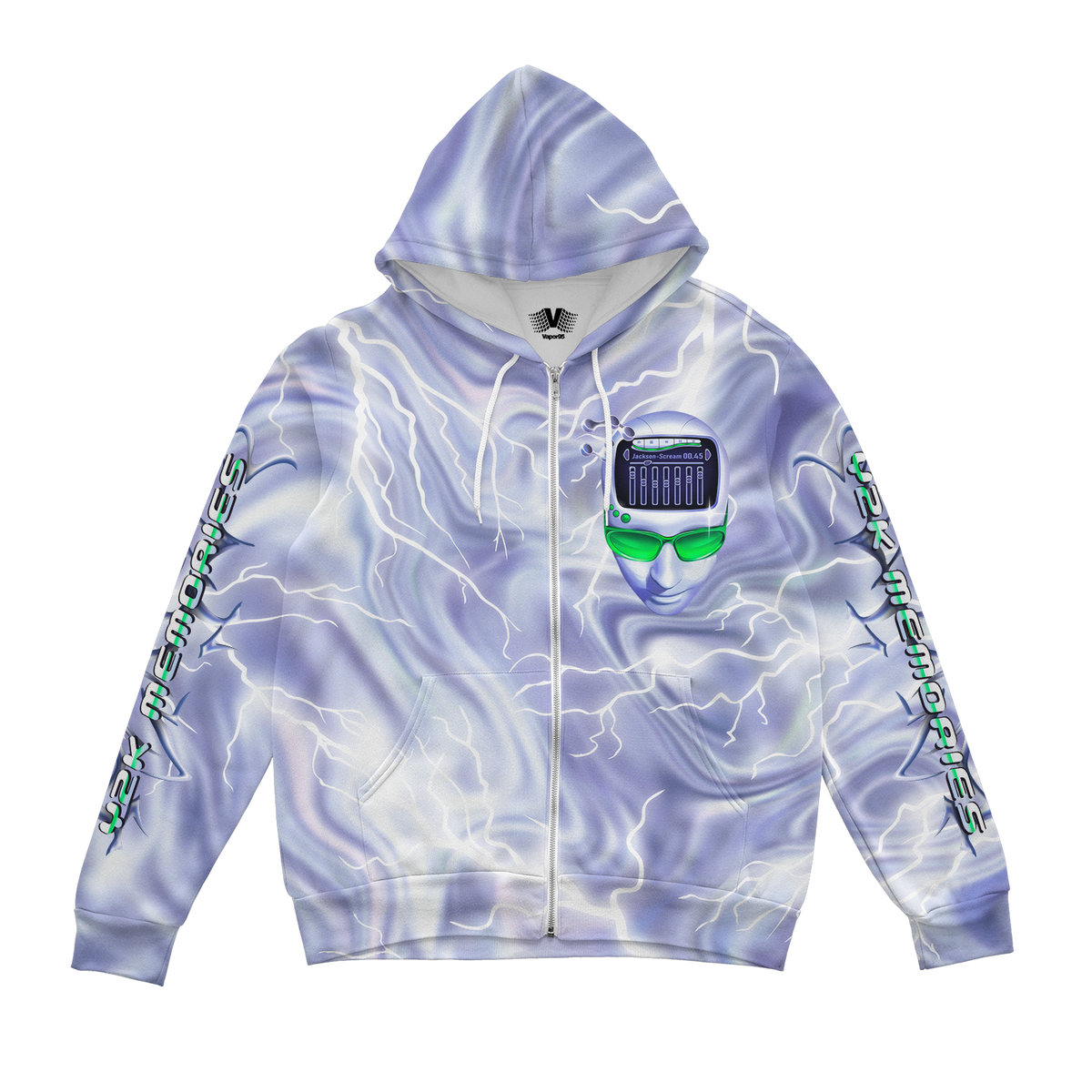 Radical Interface Zip Up Hoodie