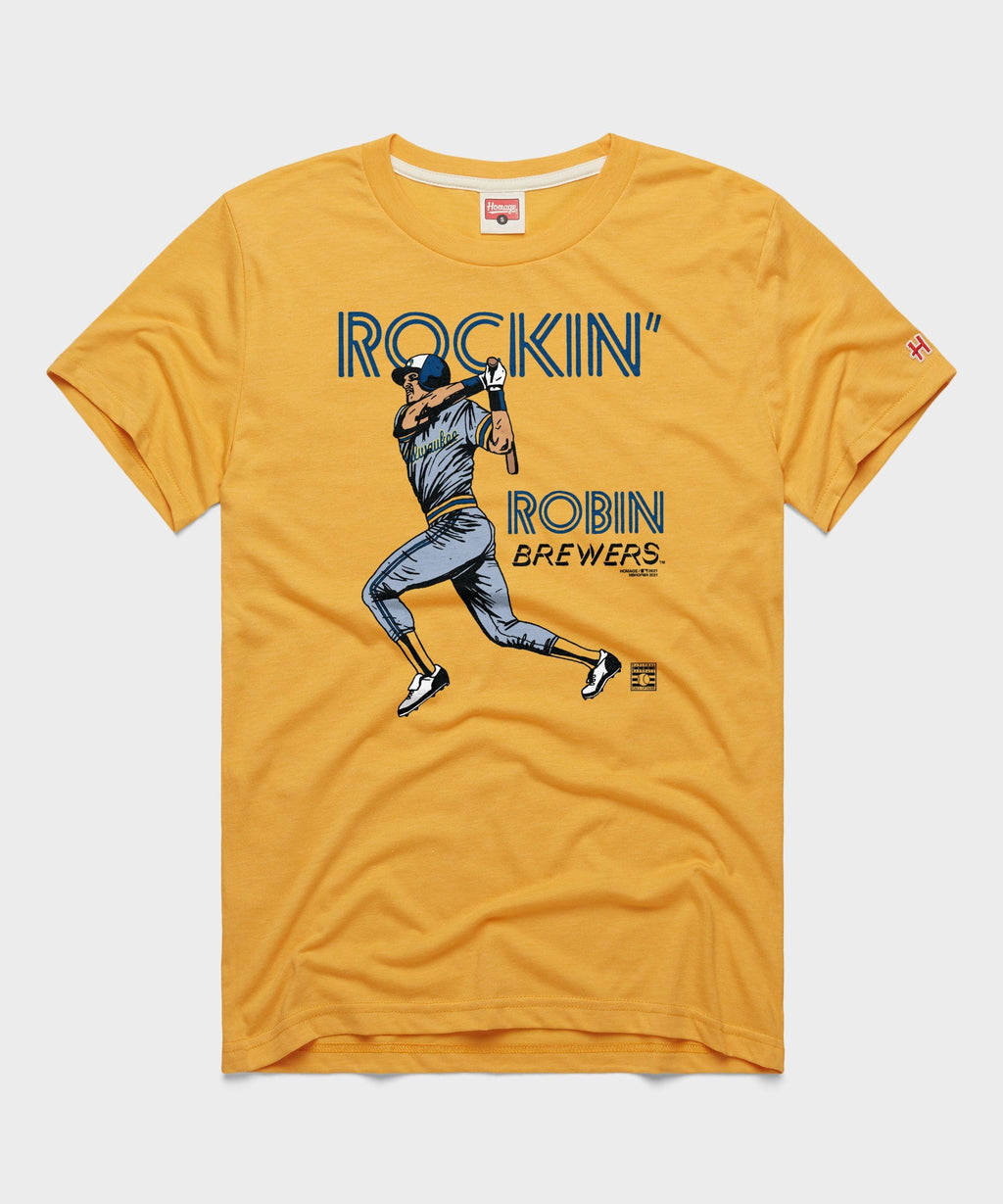 Robin Yount Brewers Home Run