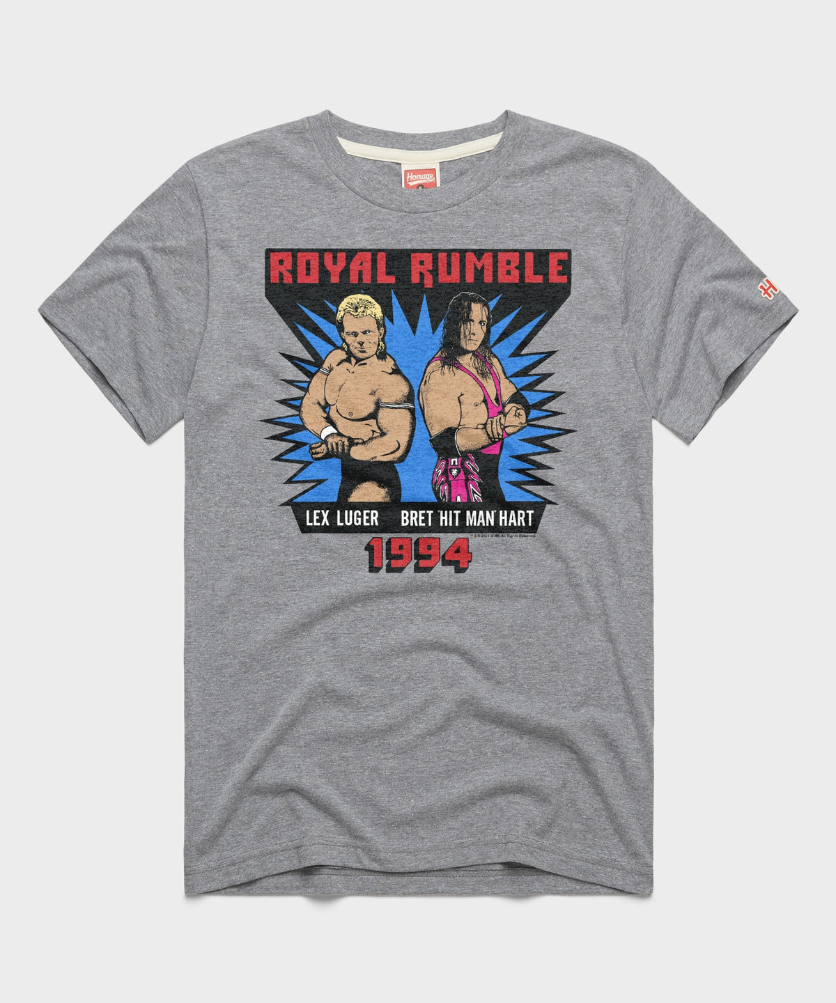 Royal Rumble 1994 Luger And Hart
