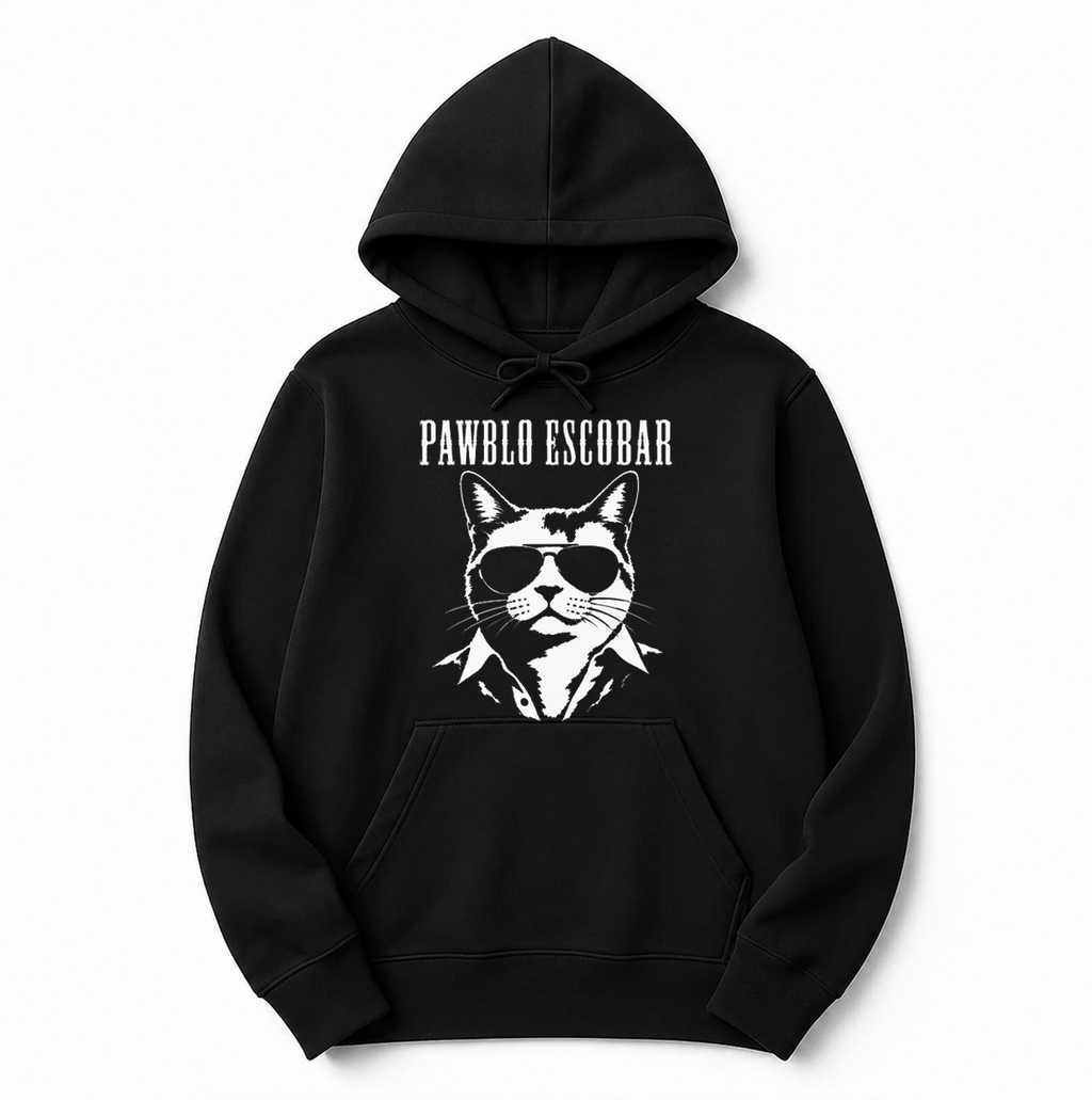 Unisex | Pawblo Escobar | Pullover Hoodie