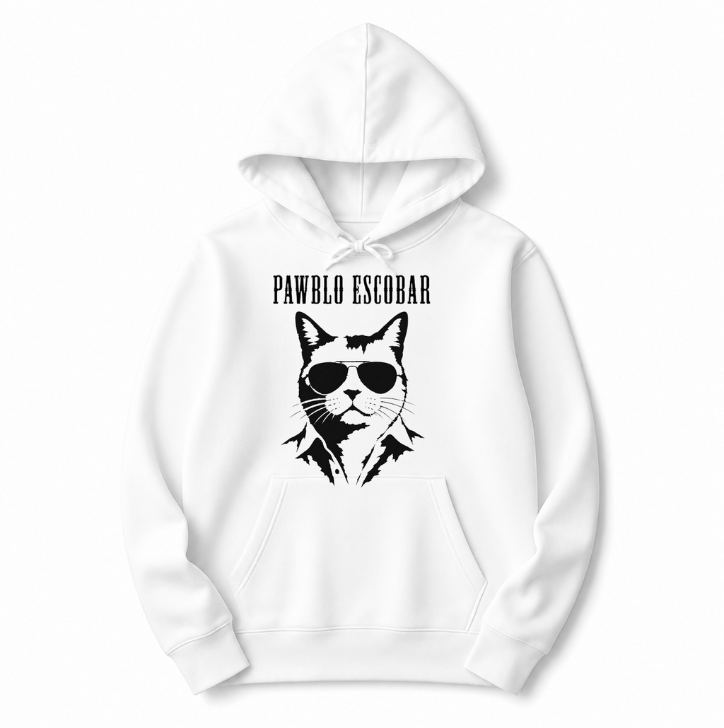 Unisex | Pawblo Escobar | Pullover Hoodie