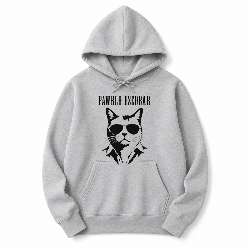 Unisex | Pawblo Escobar | Pullover Hoodie