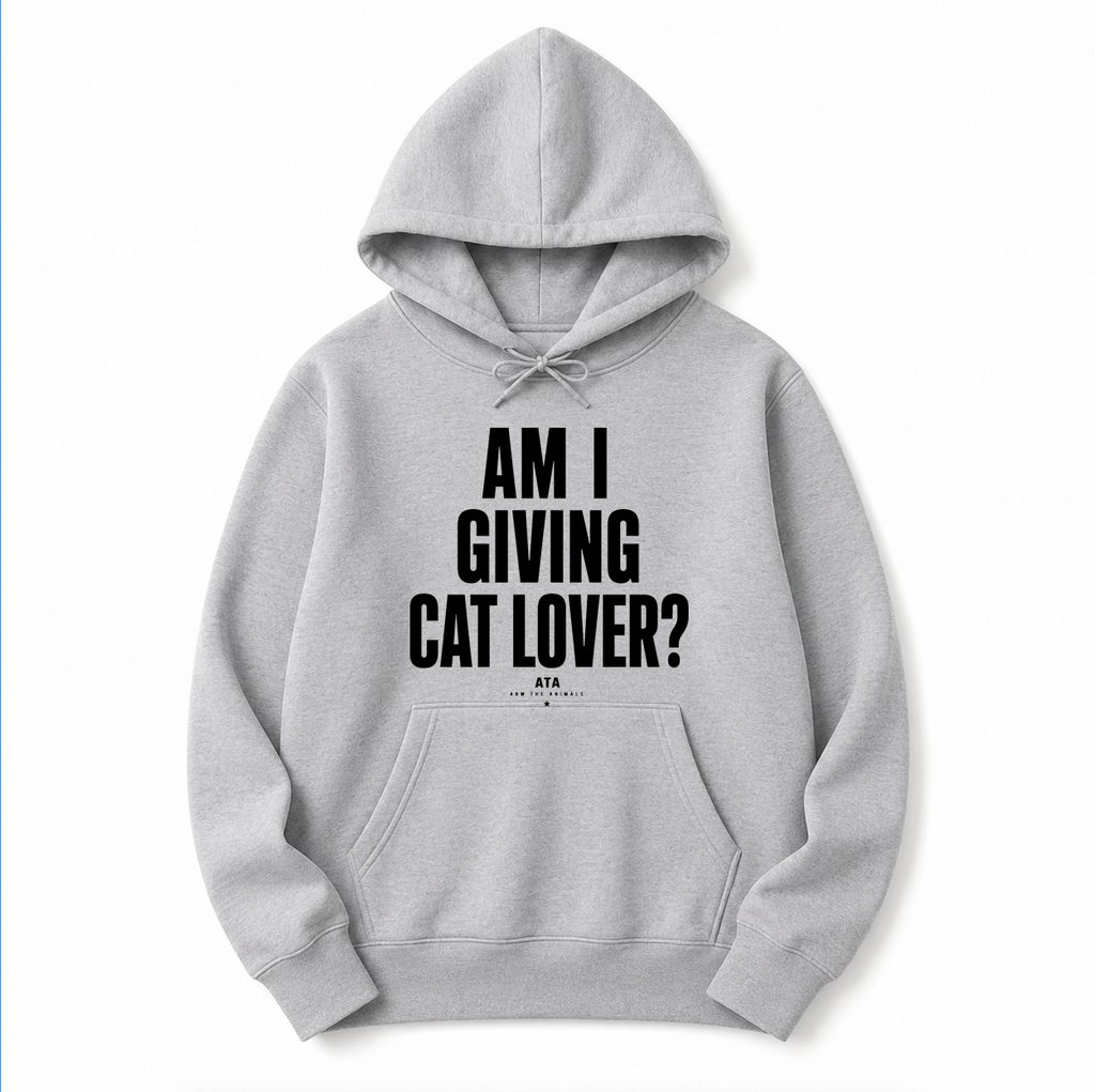 Unisex | Giving Cat Lover | Pullover Hoodie