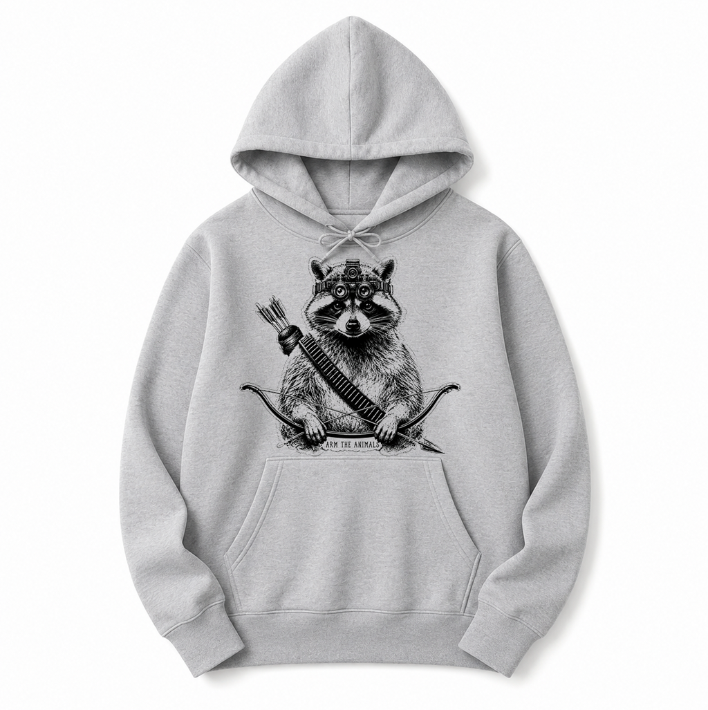 Unisex | Recon Raccoon | Pullover Hoodie