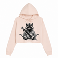 Women's | Recon Raccoon | Crop Hoodie