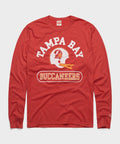 Tampa Bay Buccaneers Throwback Helmet Long Sleeve Tee