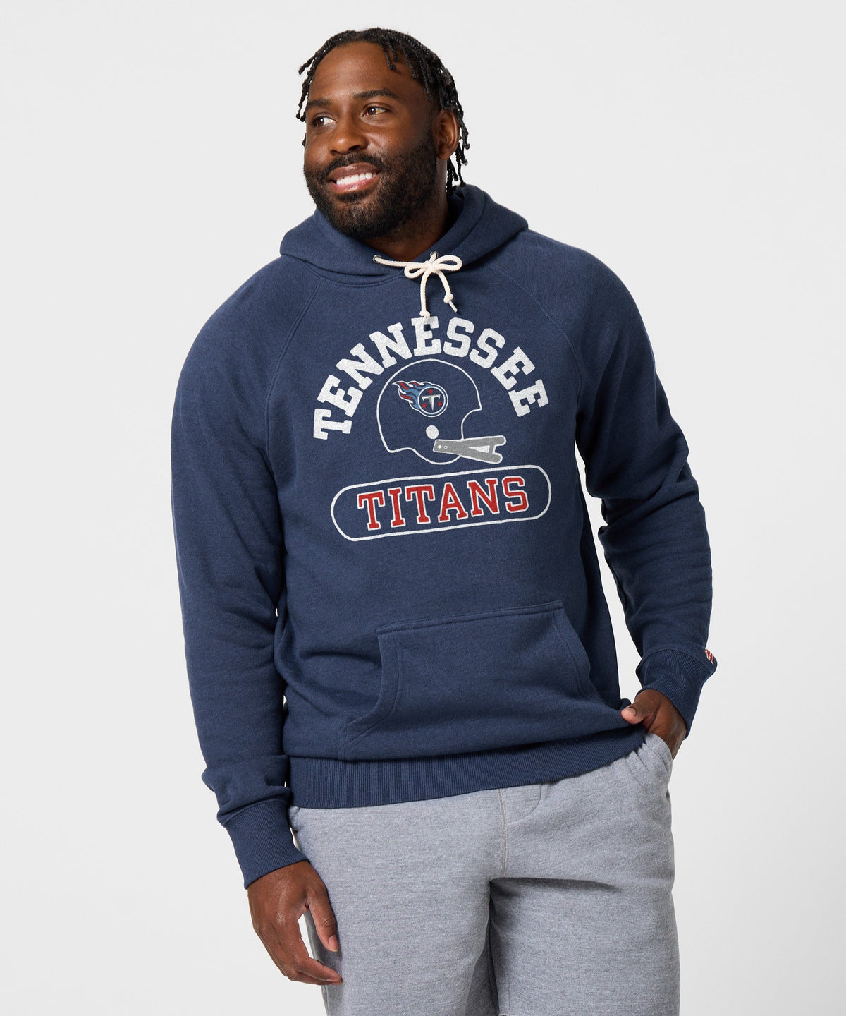Tennessee Titans Throwback Helmet Hoodie