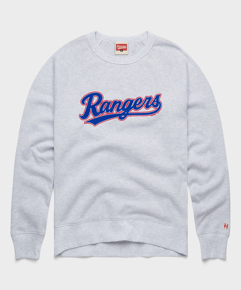 Texas Rangers Jersey Logo '20 Crewneck