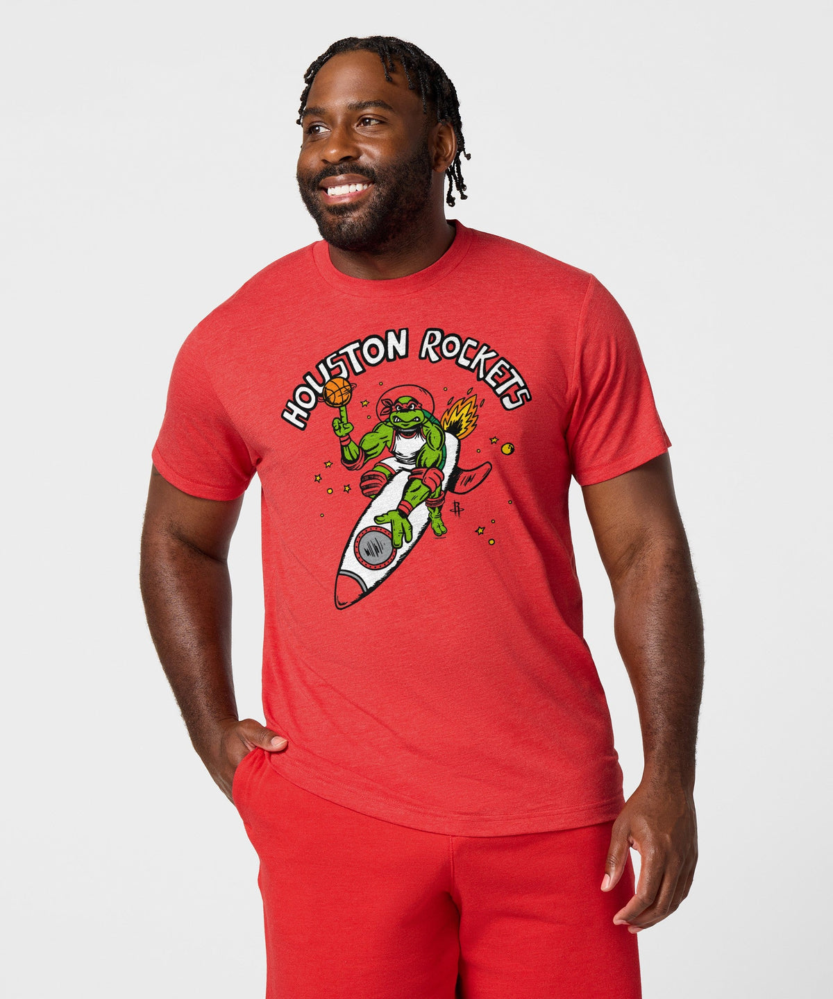 TMNT Raphael X Houston Rockets