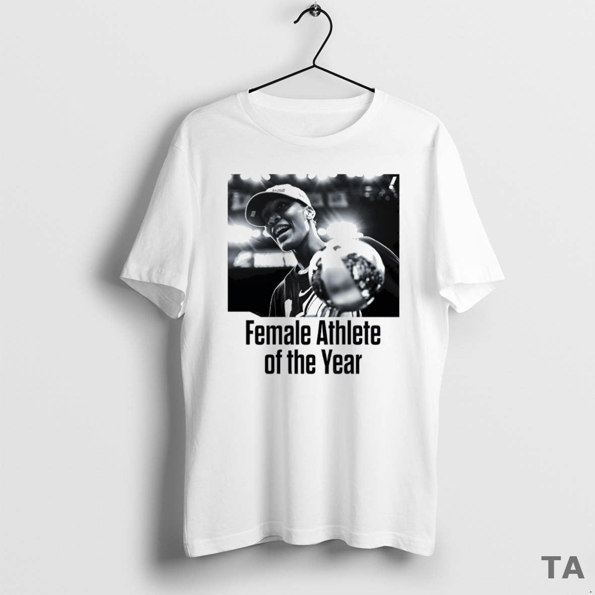Top Aja Wilson 2025 Sporting News Female Athlete Of The Year T Shirt Sweater