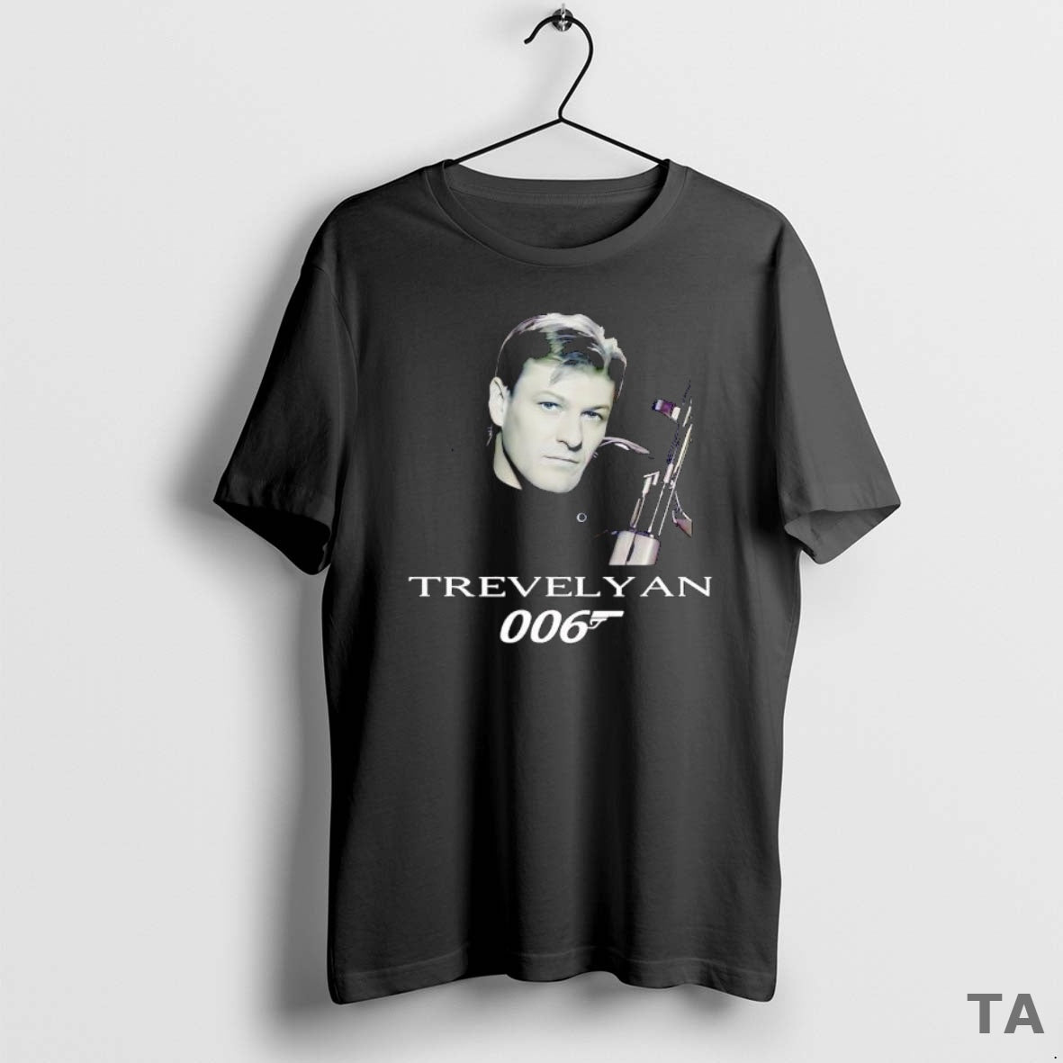 Top Alec Trevelyan James Bond Goldeneye 006 T Shirt Sweater