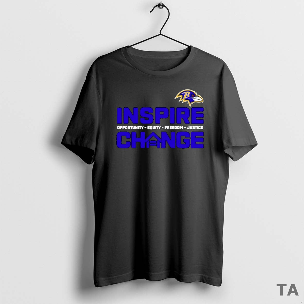 Top Baltimore Ravens 2025 26 Inspire Change Freedom Justice T Shirt Sweater