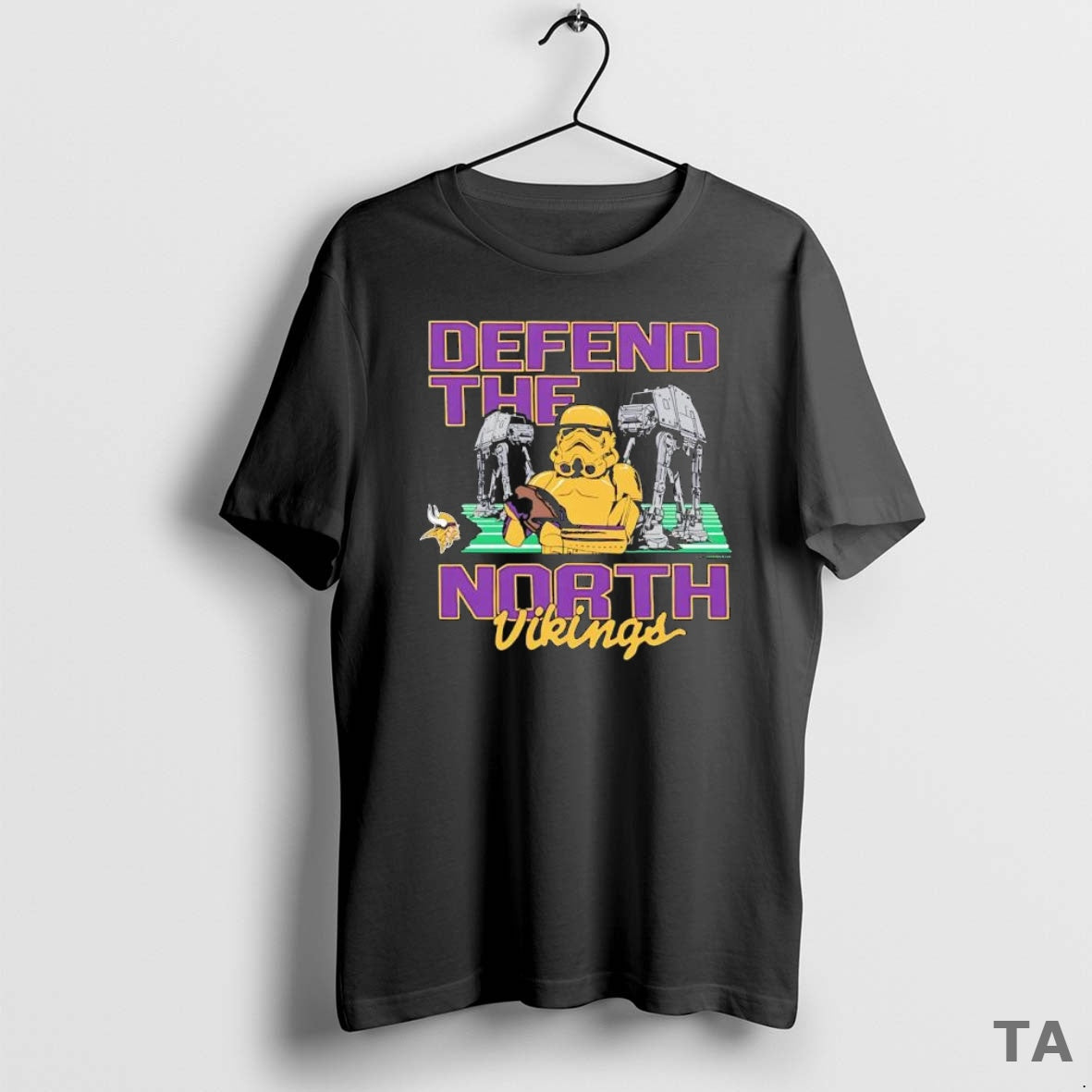 Top Best Star Wars Defend The North Minnesota Vikings Nfl T Shirt Sweater