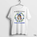 Top Cat My Spending Account Yeah Its Flexible Warby Parker Circle T Shirt Sweater