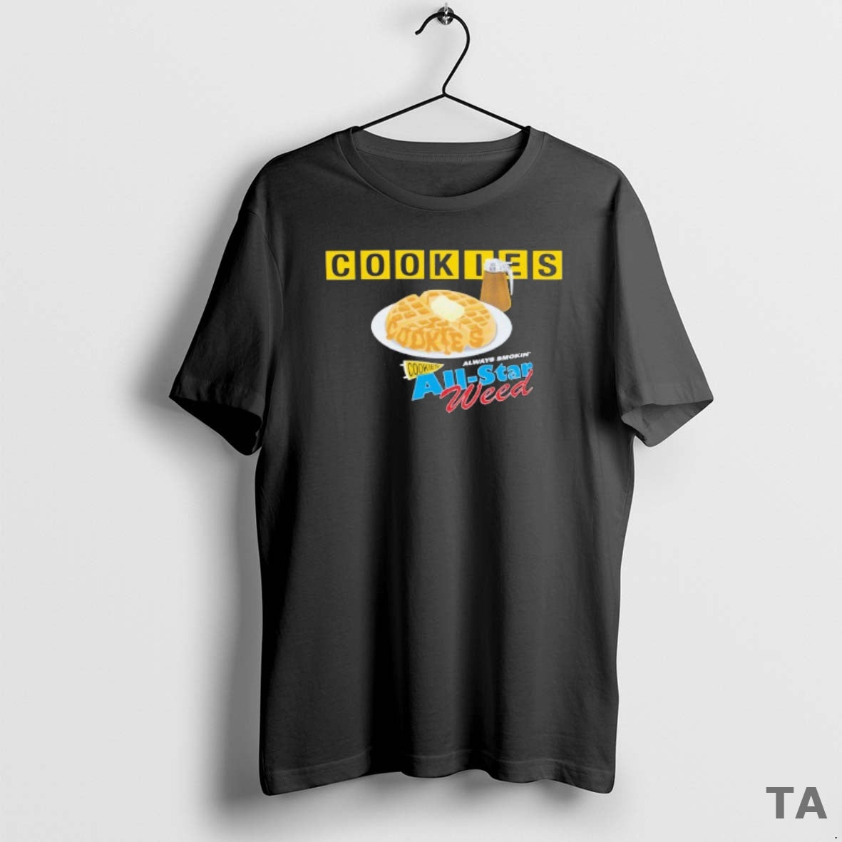 Top Cookies All Star Weed Always Smokin T Shirt Sweater