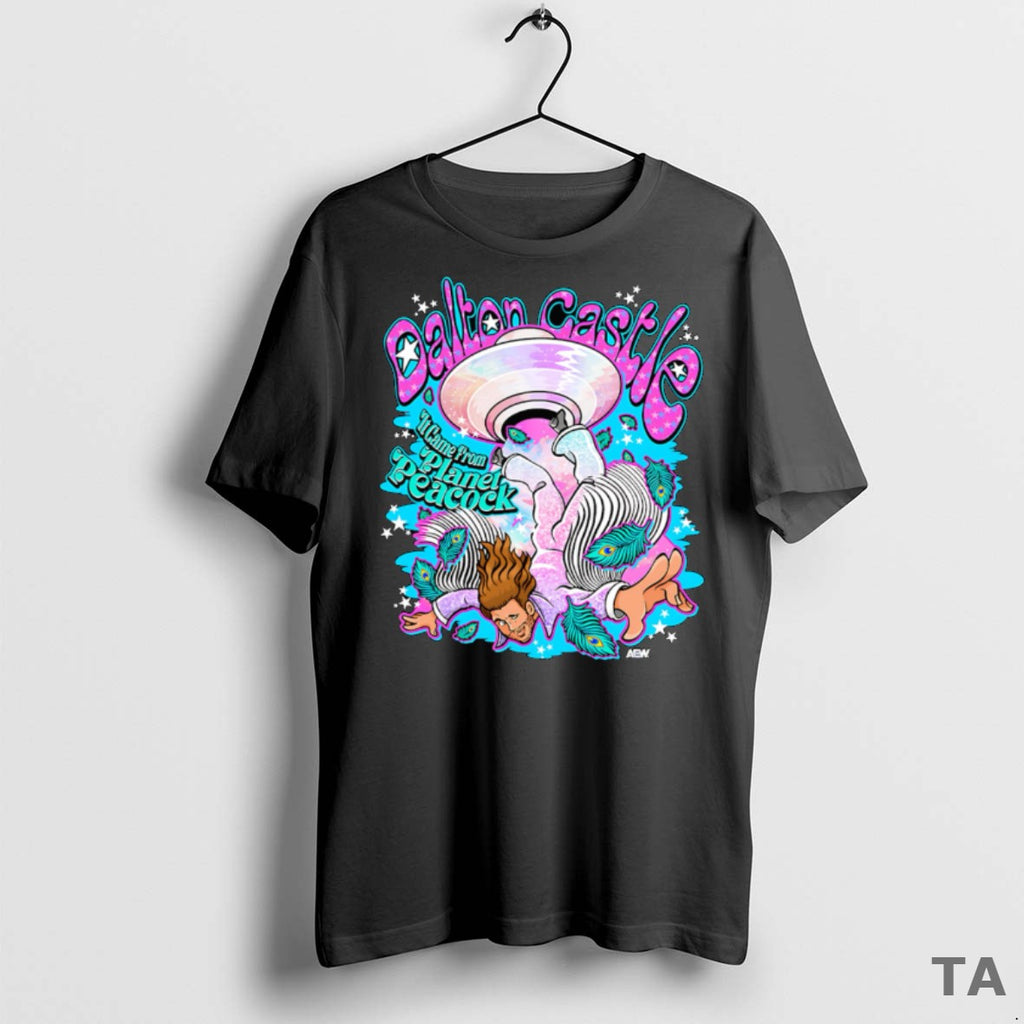 Top Dalton Castle It Came From Planet Peacock T Shirt Sweater