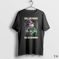 Top Frog Wizard Call Me Magic Cuz I Be Gathering T Shirt Sweater