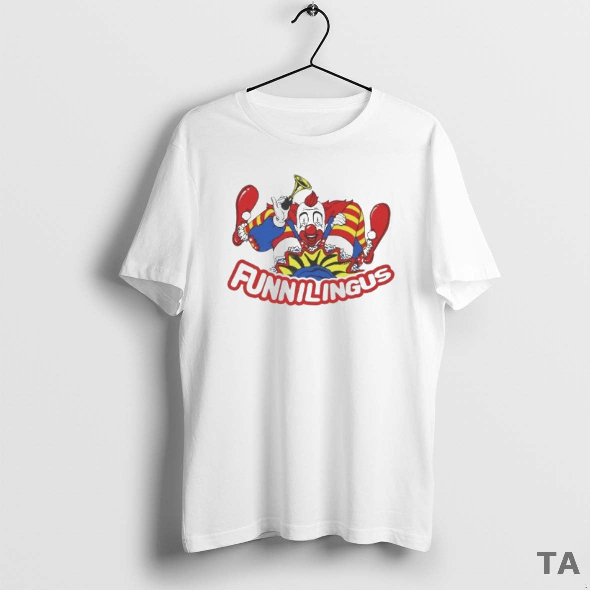 Top Funnilingus Clown T Shirt Sweater